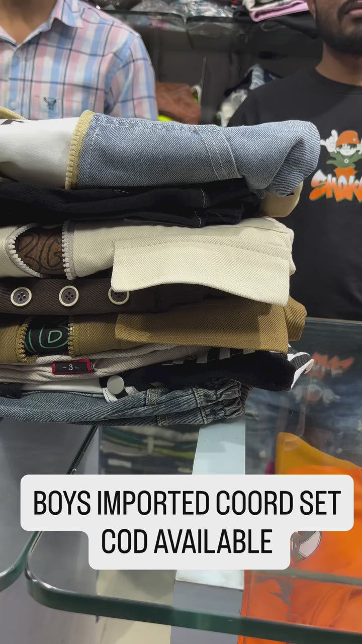 Boys 3 Piece Co-Ord Set [BT-6189] [1 - 6Years]