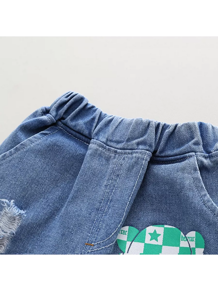 Boys Black Imported Co-Ord Set [BT -2021] [1-6 Years]