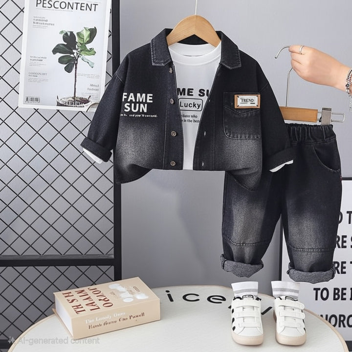 Boys Imported Co-Ord Set [BT-6535] [1 - 5Years]