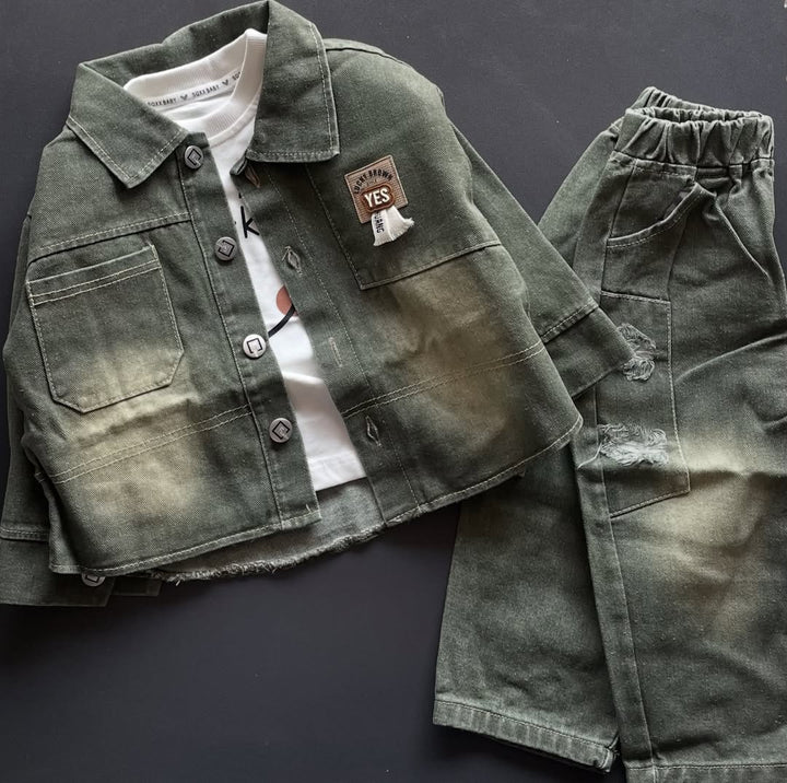 Boys Imported Co-Ord Set [BT-6536] [1 - 5Years]