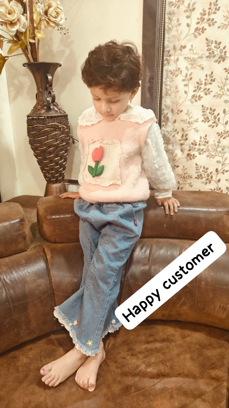 Girl's 3 Piece Co-Ord Set [GCS-6269](1-6 Years)