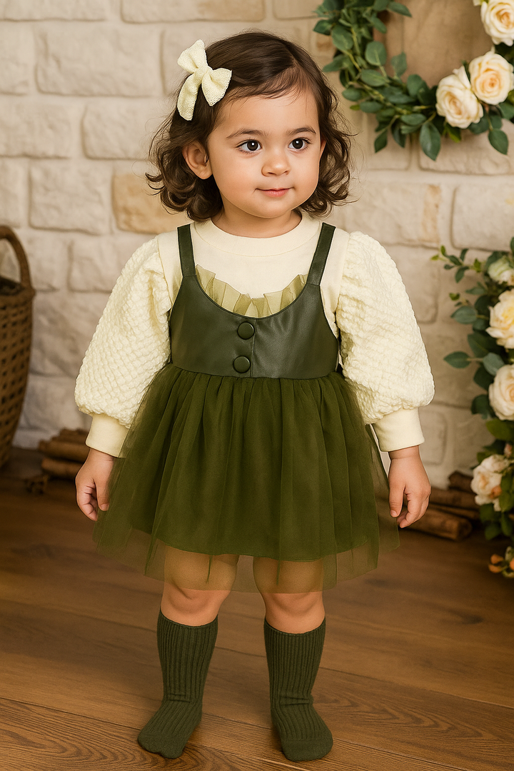 Girls Imported Frock [GF-9995] (6M - 3 Years)