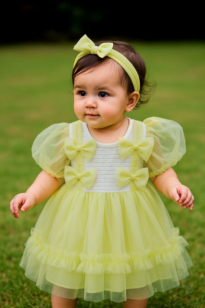 Girls Imported Frock [GD-9746] (9M - 4 Years)