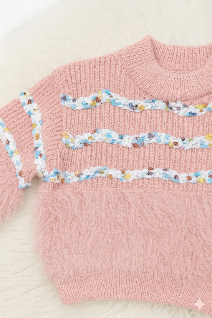 Girl's Imported Peach Co-Ord Set (WITHOUT CAP)[GCS-6794] (1-6 Years)