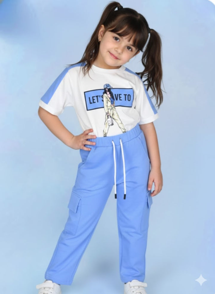 Girl's Casual Co-Ord Set  [GCS-4861](3-11Years)